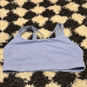 Light Blue Women's Sports Bra